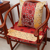 红木椅子坐垫中式椅垫红木沙发垫实木海绵圈椅太师椅座垫古典定做