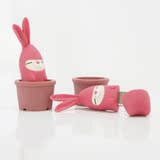 韩国进口正品mikeep可爱卡通硅胶动物粉色兔子/小棕熊USB 8GB U盘
