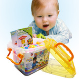 儿童大颗粒拼插塑料积木益智早教女男孩玩具1-2-3-6周岁生日礼物