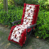 加厚特价包邮冬季午休毛绒折叠红木沙发坐垫藤椅摇椅长棉躺椅垫子