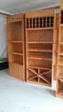 木质货架展示架定做造型红酒货架红酒展柜红酒柜展示架实木陈列柜