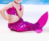 新款万圣节 圣诞节 元旦儿童舞蹈表演服服 摄影服 美人鱼服装