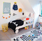 ins爆款 冒险地毯 婴童赛车游戏毯 爬行垫儿童房间装饰品