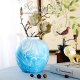 陶瓷花瓶摆件简约客厅电视柜桌面玄关插花装饰品创意现代欧式家居