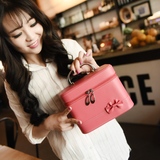 糖果色化妆包韩国版女士化妆箱 定型蝴蝶结经典收纳化妆品女包袋