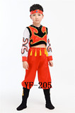 特价儿童少数民族演出服装男童蒙古族藏族舞蹈服装男童表演服装