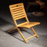 竹制折叠椅小靠椅便携式靠椅休闲椅