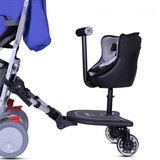 二胎婴儿推车伞车配件后挂踏板站立儿童小推车拖滑板可用yoyo