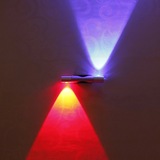 LED创意室内壁灯上下照 双头转向壁灯床头灯过道灯走廊灯2w6w