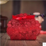批发唯思美结婚个性红色喜糖盒中国风中号费列罗婚礼糖果礼盒包装