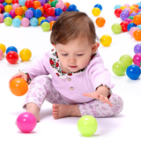 B baby婴美 波波海洋球批发 加厚益智弹力球彩色球儿童宝宝玩具球