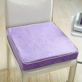 超柔绒布坐垫 海绵填充保暖加厚加高方形办公室椅子垫靠垫榻榻米
