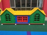 幼儿园儿童塑料篮球架置物架收纳架按摩球架置球架户外玩具收纳柜
