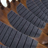 现代简约楼梯垫踏步垫 免胶自粘脚垫 楼梯地毯防滑垫子地垫脚踏垫