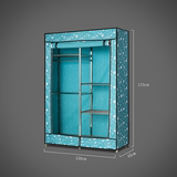 不锈钢衣柜 简易组装牛津布罩家用加厚加固防尘简约定制包邮特价