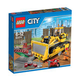 乐高城市组60074工程推土机 LEGO CITY 玩具积木 拼搭益智趣味
