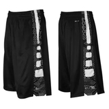 BHM ELITE SHORTS 黑白精英裤 黑人月运动篮球裤 精英花卉短裤