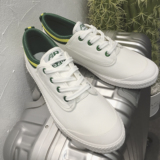 港仔夏季绿色帆布鞋男士韩版休闲鞋低帮透气鞋子学生系带小白鞋潮