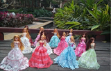 芭比娃娃婚纱儿童女孩玩具摆件蕾丝公主可儿新娘地摊景区可批发