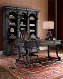 欧洲实木家具 法式实木雕花书桌 新古典实木雕花书桌预订