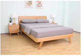 1.5米1.8米实木床北欧日式简约现代家具宜家双人床橡木床