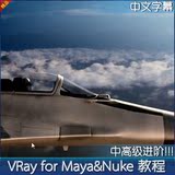 VRay for Maya&Nuke 渲染初中高级视频教程 中文字幕大师级