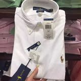 美国正品代购 Polo Ralph Lauren男士超柔弹力棉长袖修身衬衫衬衣