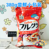 380g小包装成人吃日本进口卡乐比麦片水果谷物儿童营养即食麦片
