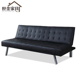 折叠沙发床 PU办公双皮质小户型两用沙发1.7 1.8 1.9米简易沙发床