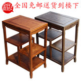 红木家具小茶几花梨鸡翅实木长方形简约中式仿古茶柜角几边几桌子