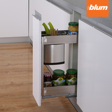 BLUM厨房不锈钢调味篮橱柜调味品架橱柜油壶篮多功能立体篮拉篮