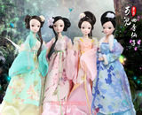 圣诞礼物中国娃娃洋娃娃正品可儿娃娃四季仙子关节体女孩宝宝玩具