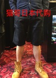 猫哥日本代购 日版EVISU 福神 原色牛仔 短裤 7500（有耳）包邮