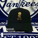 MLB棒球帽专柜正品代购 2016年秋季新款金色NY标弯檐鸭舌帽23000