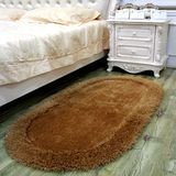 特价加密加厚椭圆形弹力丝地毯加亮丝地毯卧室床边茶几地毯可定制
