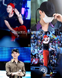 韩国BIGBANG权志龙GD演唱会吴亦凡同款个性长带子弯檐棒球帽帽子