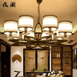 新中式客厅灯具主卧室餐厅房间温馨浪漫大气简约现代创意个性吊灯