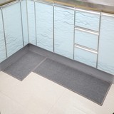 华德家用纯色地毯定制长方形厨房地垫长条防滑吸水厨房垫子定做
