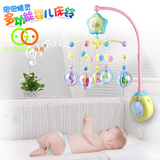 谷雨婴儿音乐旋转床铃0-123456个月岁早教启蒙新生宝宝床头挂玩具