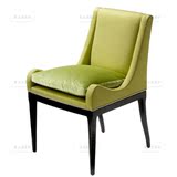 新中式布艺软包沙发现代简约高靠背双人沙发椅休闲椅接待椅扶手椅