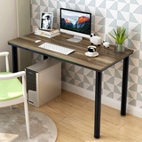 简易钢木台式电脑桌学生书桌家用笔记本电脑桌宿舍写字桌办公台桌