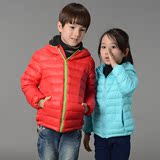 2016韩版新款童装儿童羽绒服夹克男童女童短款羽绒服加厚外套潮
