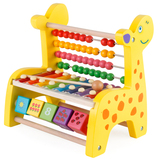 手敲琴玩具琴八音琴小木琴钢琴益智早教音乐琴宝宝婴幼儿童1-3岁