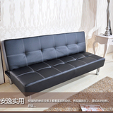 皮质1.8米沙发床可折叠租房小户型双人深圳上海杭州包邮