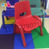 幼儿园坐椅儿童课桌椅塑钢椅儿童靠背椅塑料铁腿小板凳椅子小凳子