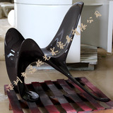 Manta Armchair 蝠鲼椅 玻璃钢创意休闲燕子椅 意大利经典设计椅