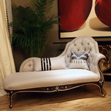 欧式沙发新古典休闲沙发椅现代实木贵妃椅客厅家具配套休闲榻定制