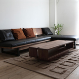 铁艺沙发椅实木做旧客厅皮垫组合单双三人坐复古实木美式风沙发椅