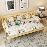 家用客厅沙发床可折叠带垫子储物成人推拉实木小户型多功能床
