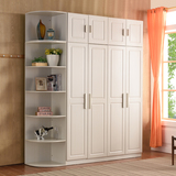 板式衣柜简易衣橱现代简约实木质转角衣柜卧室整体组装组合大衣柜
